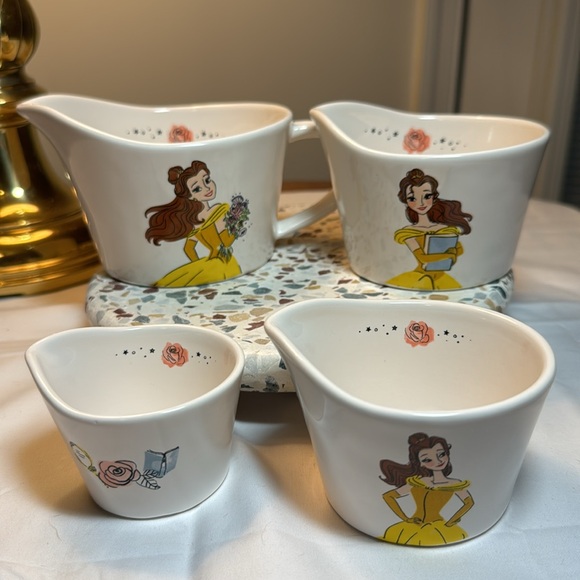Rae Dunn Beauty and The Beast measuring cups - Picture 2 of 5